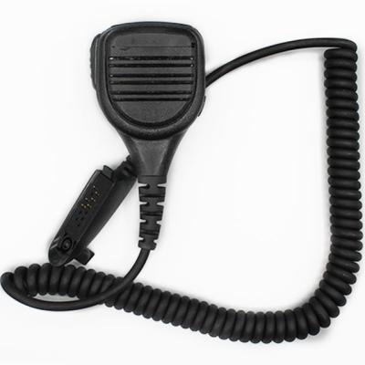 China PMMN4021A MIC Microphone Speaker Hands Free Handheld Radio for Motorola gp328 gp338 ptx760 pro5150 walkie talkie etc. with 3.5mm jack for sale