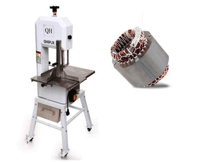 China 20ft Safe Container Universal Industrial Electric Meat Processing Machine Meat Bone Saw For Meat Chicken Frozen Fish for sale