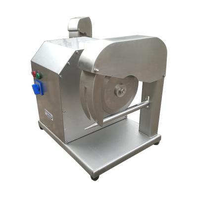 China 20Feet Food Industry Container Commercial Household Stainless Steel Poultry Chicken Cutter Electric Fresh Meat Cutter Slicer Machine for sale