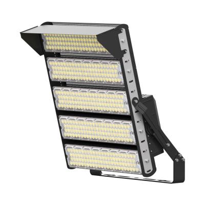 China Good Effect 480 720 960 1200 Heat Dissipation Outdoor Large LED Modular Floodlight Football Soccer Stadium Light Housing 1500 Watt for sale