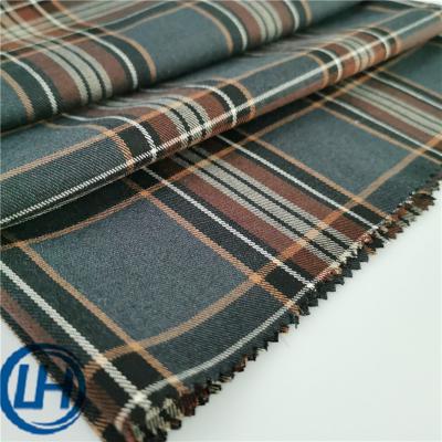 China Excellent Quality Breathable Multi Color Yarn-Dyed Plaid Check Style Suits TR Dress Stocked Tech Fabric for sale