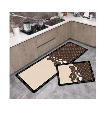 China Factory Direct High Quality Area Rug Washable Non Slip Rug Mats And Rugs Kitchen Set for sale