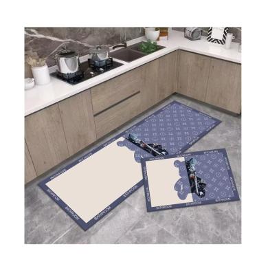 China Washable Area Rug Luxury Kitchen Blankets Washable Bear Rug for sale