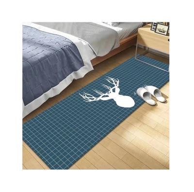 China Large Bedroom Blankets Washable Faux Wool Rug Custom Blankets Living Room Blanket for sale