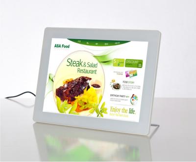 China Single Side Frame With A4 Holder Led Menu Board Magnet Menu Light Box for sale