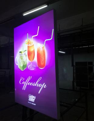 China 2021 Advertising Light Boxes Indoor And Outdoor Signs Light Restaurant Board Rectangle Or Square for sale