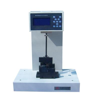 China Determination of impact hardness of pipes pipe simply supported mechanical impact testing machine Charpy percussion gear tester impact testing machine beam for sale