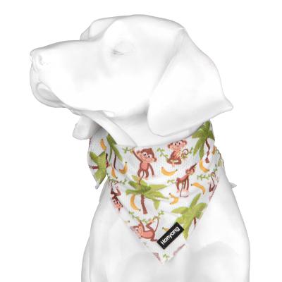 China Hot Selling Personalized Polyester Sublimation Printing Dog Bandana From OEM Manufacturer for sale