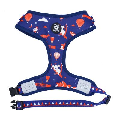 China Padded Dog Pet Adjustable No-Pull Vest Harness Reflective Harness for sale