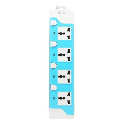 China With Overload Protector 3AC Universal Outlet Switched 3m Extension Lead CCA Wire Power Strip Extender Cord Wire for sale