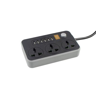 China Convenient Safety Sockets And Switches Extension Socket Power Strip With USB Extension Lead for sale