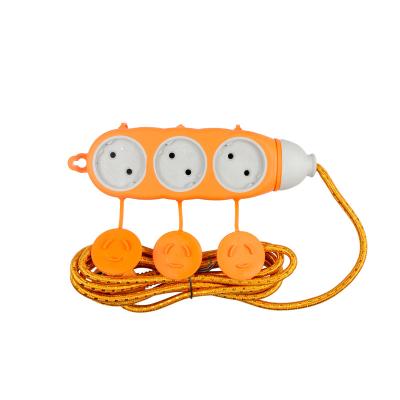 China residential/general purpose extension cord 220 volt extension cord china power distribution power strip for sale