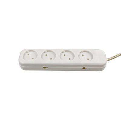 China Residential / General Purpose Electrical Strip Outlets 4 Meter Extension Lead Plug Socket for sale