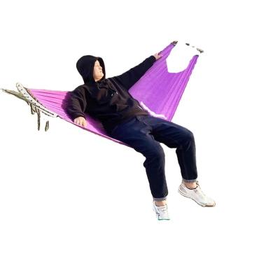 China New Modern Hot Selling Leisure Anti-rollover Ribbon Hammock Outdoor Indoor Portable Swing With Strong Tensile Strength for sale