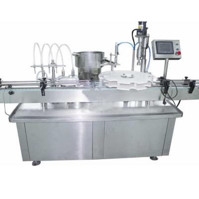 China Hotels pharmaceutical liquid filling machine with bottle capping and filling labeling machine automatic bottle filling machine for sale