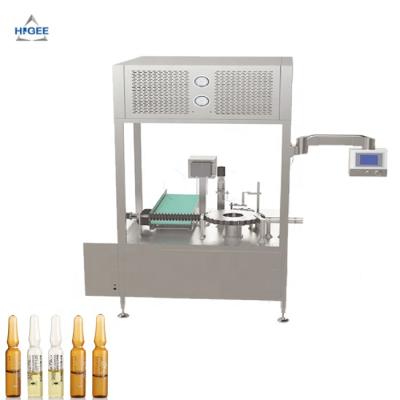 China Automatic Food 5ml Ampule Serum Filling And Bottling Machine Bottle Filling Machine 1ml Liquid Vial Ampule Liquid Sealing Cosmetic Bottling Machine for sale