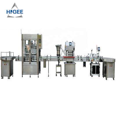 China CLOTHING biodegradable plastic bottle filling and capping labeling machine liquid filling machine production line liquid filler prices for sale