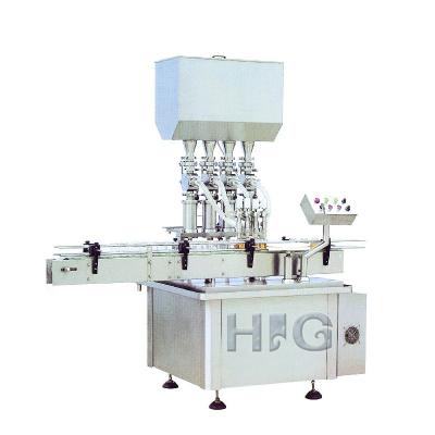 China CLOTHING semi-automatic olive oil filling machine, essential oil bottle filling line for sale