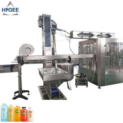 China Food Juice Aseptic Filling Machine With Pet Bottles Juice Filling Machine Hot Isobaric Small Filling Machine For Drinks for sale