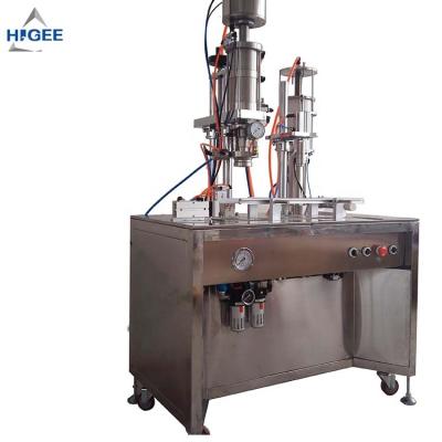 China 35-65 mm BOV Aerosol Spray Paint Filling Machine With Cans, Spray Paint Can Filling Machine Small Aerosol Can Filling Machine Manual for sale