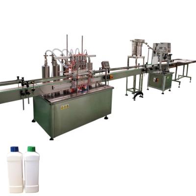 China Food Laundry Detergent Filling Machine With Foam Liquid Soap Filling Machine Body Soap Liquid Filling Machine for sale