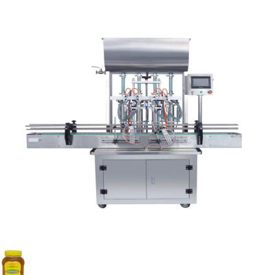 China Food Sauce Piston Filling Machine Linear Cream Sauce Bottling Machine for sale