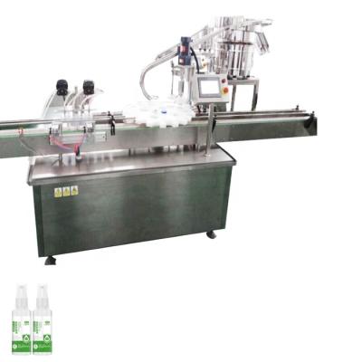 China HIGEE 500ml Food Body Spray Filling Machine Hand Sanitizer Hand Wash Liquid Soap Bottling Machine Line for sale