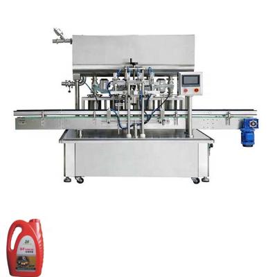 China Capping Line Labeling Machine Lubricant Motor Oil Filling and Factory Motor Oil and Lubricants Bottling Machine for sale