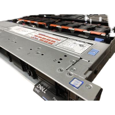 China Best seller PowerEdge R640 8xSFF Silver 4210 DDR4 16GB 750Wx2 PSU 1U rack Server R640 for sale