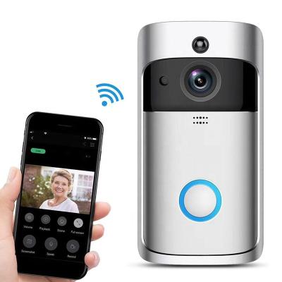 China Bell IR Smart HD Video Door Phone M4 Video Doorbell Wireless Alarm IP Ring WIFI Doorbell Camera Motion Detection Apartments WI-FI Intercom WI-FI Wireless Doorbell Camera for sale