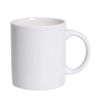 China Sustainable Coffee Mug 11oz Milky White White Mugs Sublimation Ceramic Coffee Mugs for sale