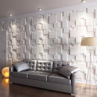 China EUROPEAN Panel 3D PVC Home Decor Peeled PVC 3D Wall Hole Cover For Hotel/Apartment/Office for sale