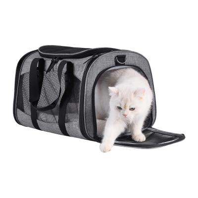 China Others Pet Approved Airline Pet Puppy Cat Dog Carrier Soft Pet Carrier Bag Cat Bag Travel Carriers OEM&ODM for sale