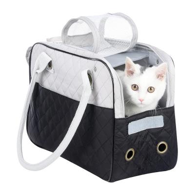 China Others Pet Carriers Wholesale Airline Approved Cat Dog Carrier Soft Pet Travel Bag Soft Cat Bag Puppy Clothing for sale