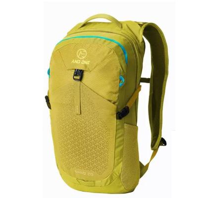 China Waterproof sports yellow backpack 20L men and women travel backpack custom LOGO casual sports backpacks customized hot sale bakcpack for sale