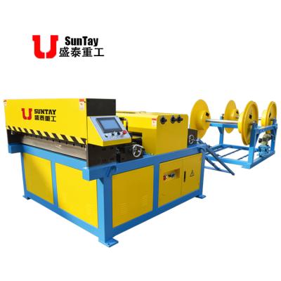 China Duct Forming BASIC AUTO DUCT LINE 2 TO LEVEL BENDING NOTCH SHEAR for sale