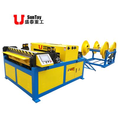 China Air Duct Making Machine HVAC Super 3 Automatic Line , SUNTAY Famous Brand Production Duct Line For Air Duct for sale