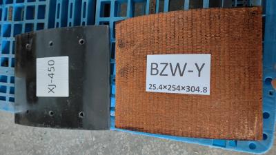 China Yellow Non Asbestos Brake Lining With 1.1-1.2g/cm3 Density For Heavy Duty Vehicles en venta