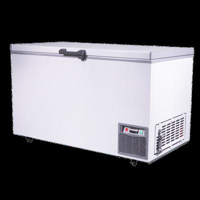 China Chest Freezer Chest Freezer Full Copper Pipes -40C Low Temperature Ice Cream Seafood Freezer Chest Freezer for sale