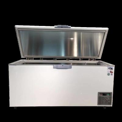 China Low Temperature Ice Cream Freezer -40C Seafood Storage Freezer Horizontal Meat Freezer for sale