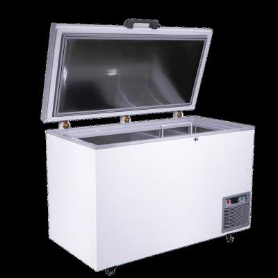 China Horizontal Chest Freezer Deep Chest Freezer Tuna Freezer Ultralow Temperature -60 Degree Chest Freezer for sale