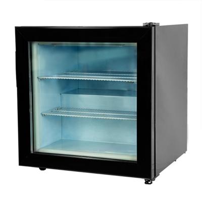 China Wholesale Customized Single-temperature Ice Cream Display Freezer Mini Ice Cream Fridge Freezer for sale