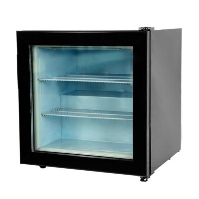 China Single-Temperature Display Ice Cream Freezer Compressors Refrigerators for sale