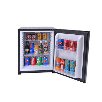 China Thermoelectric Absorption Cooling Stainless Steel Mini Fridge Hotel Minibar Cabinet for sale