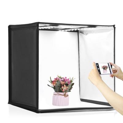 China Taking Nice Photos Latest Wholesale 40CM Stock Photo Box Collapsible Camera Photo Lightbox Soft Box Studio Photography Light Box for sale