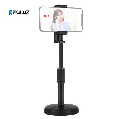 China PULUZ Factory Wholesale Adjustable Phone Holder Stand Around Low Stand Desk Mount With Phone Clamp for sale