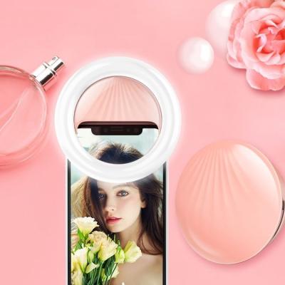 China Dropshipping RK34 Mini LATEST Popular Rechargeable Beauty Selfie Light Mobile Phones Flash Fill Light for sale