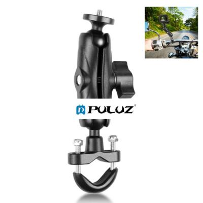 China Factory Wholesale PULUZ Motorcycle Handlebar Mount U-Bolt Base Fixed Mount for GoPro and Other Action Cameras 19 x 6cm/7.5 x 2.4inch for sale