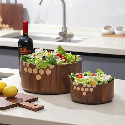 China viable wooden salad bowl for sale