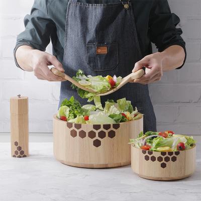 China Viable Customization Wooden Salad Bowl for sale